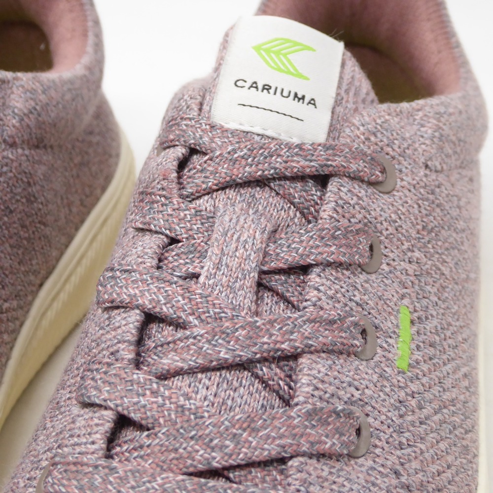 Cariuma Lbi Women Sneakers Rose IBI Low Knit Sustainable 8.5 - Picture 4 of 10